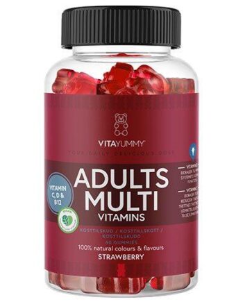 Vitayummy Adults Multivitamin Strawberry 60 Gum