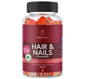 Vitayummy Hair   Nails Peach 60 Gum