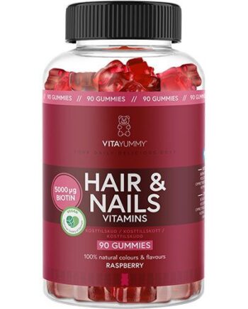Vitayummy Hair   Nails  Raspberry  90gum