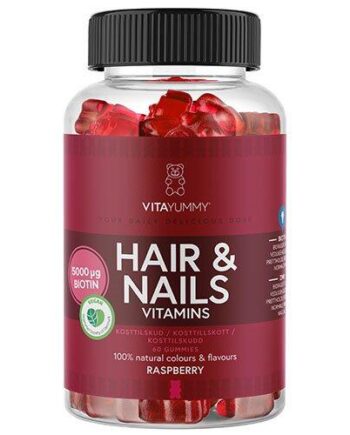 Vitayummy Hair   Nails Raspberry 60 Gum