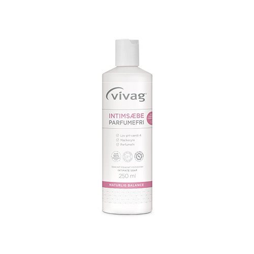 Vivag Intimsæbe Parfumefri 250 Ml