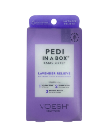 Voesh Pedi In   Box  Lavender Relieve