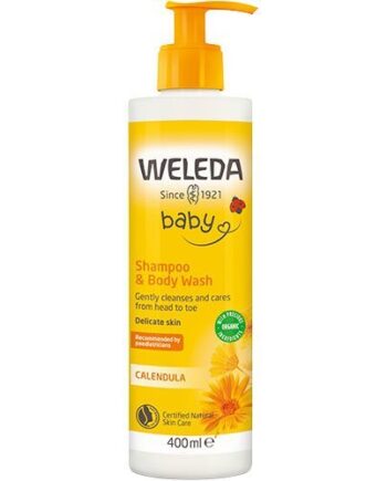 Weleda Calendula Shampoo   Body Wash 400 Ml
