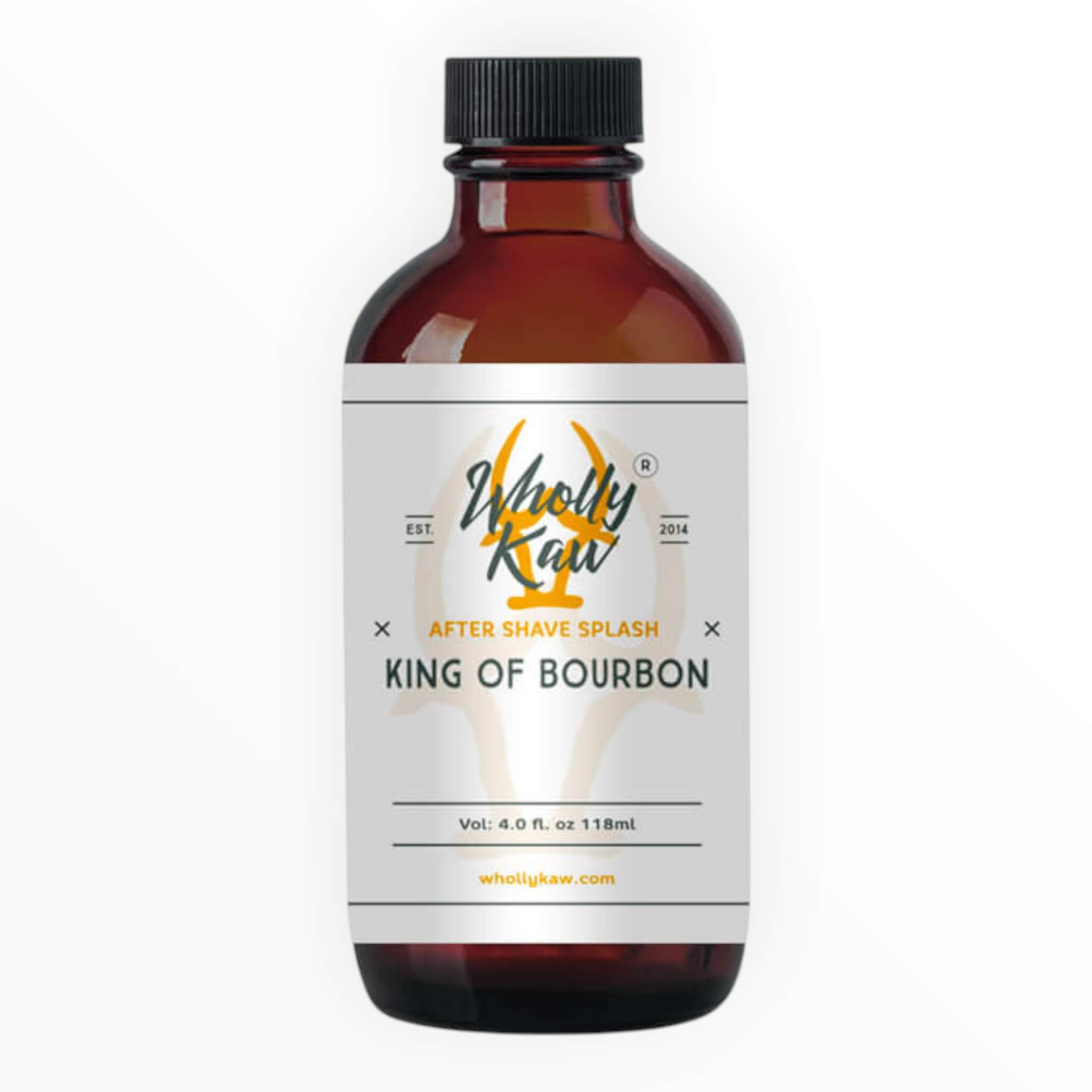 Wholly Kaw Aftershave  King Of Bourbon  118 Ml