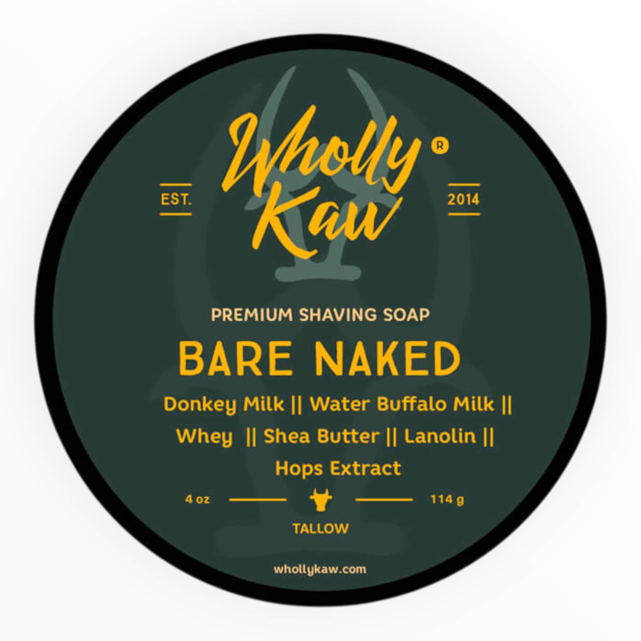 Wholly Kaw Barbersæbe  Bare Naked  114