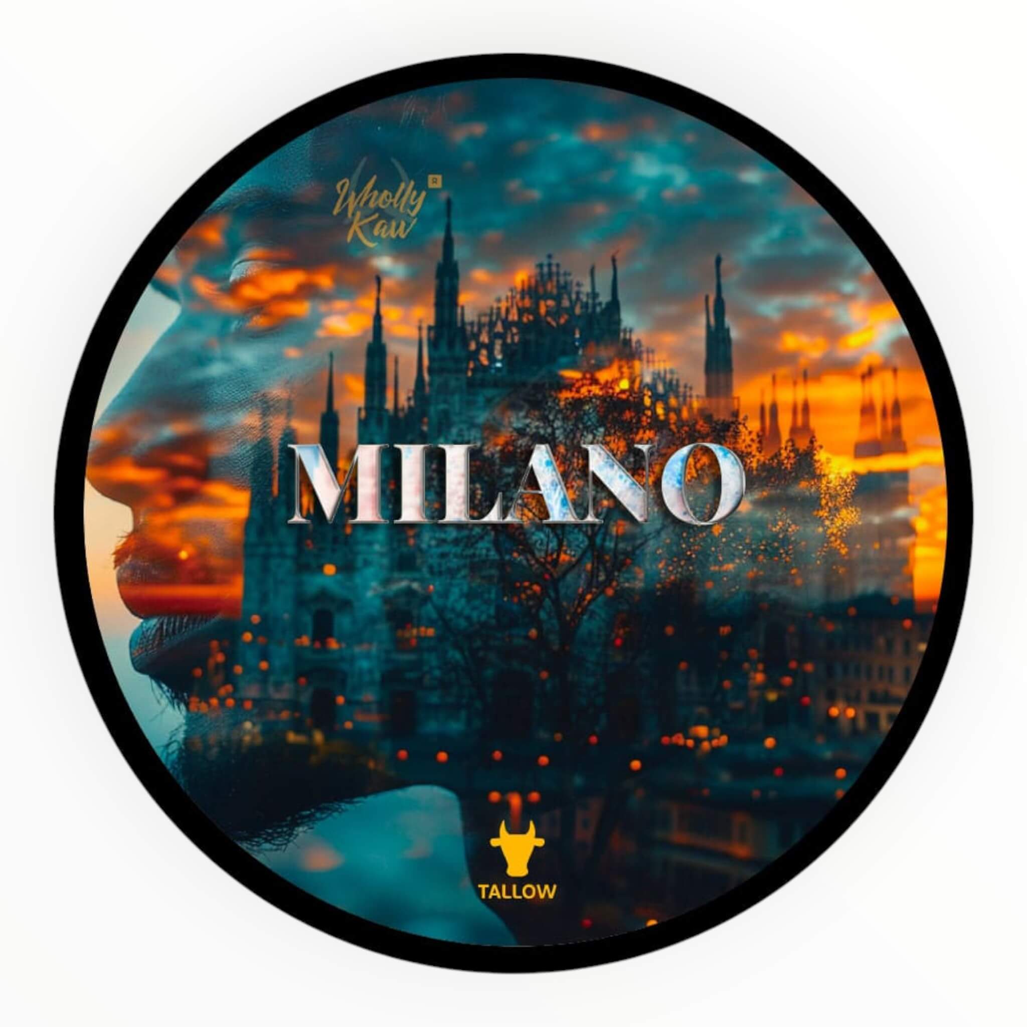 Wholly Kaw Barbersæbe  Creme Fraiche  Milano  165