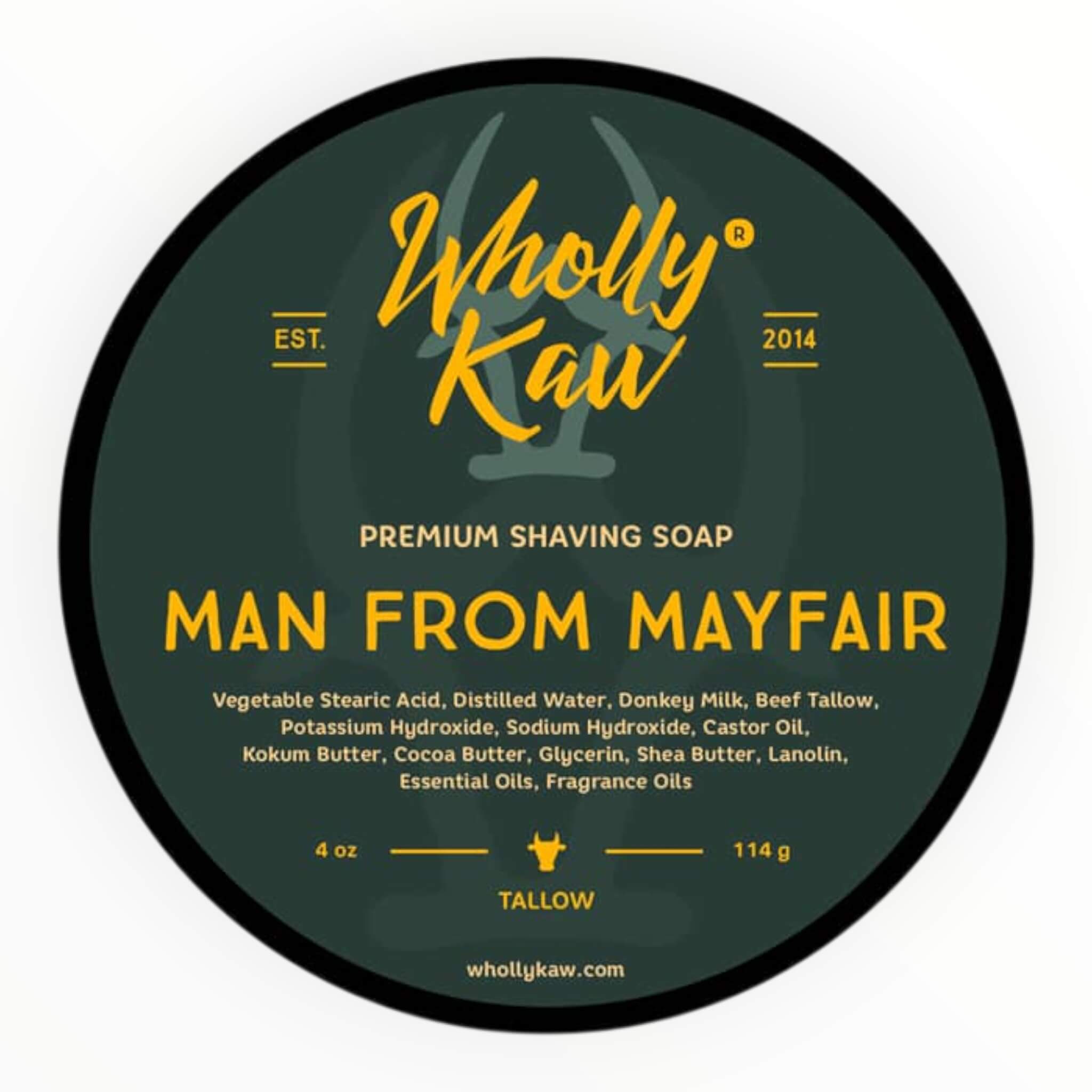 Wholly Kaw Barbersæbe  Man From Mayfair  114