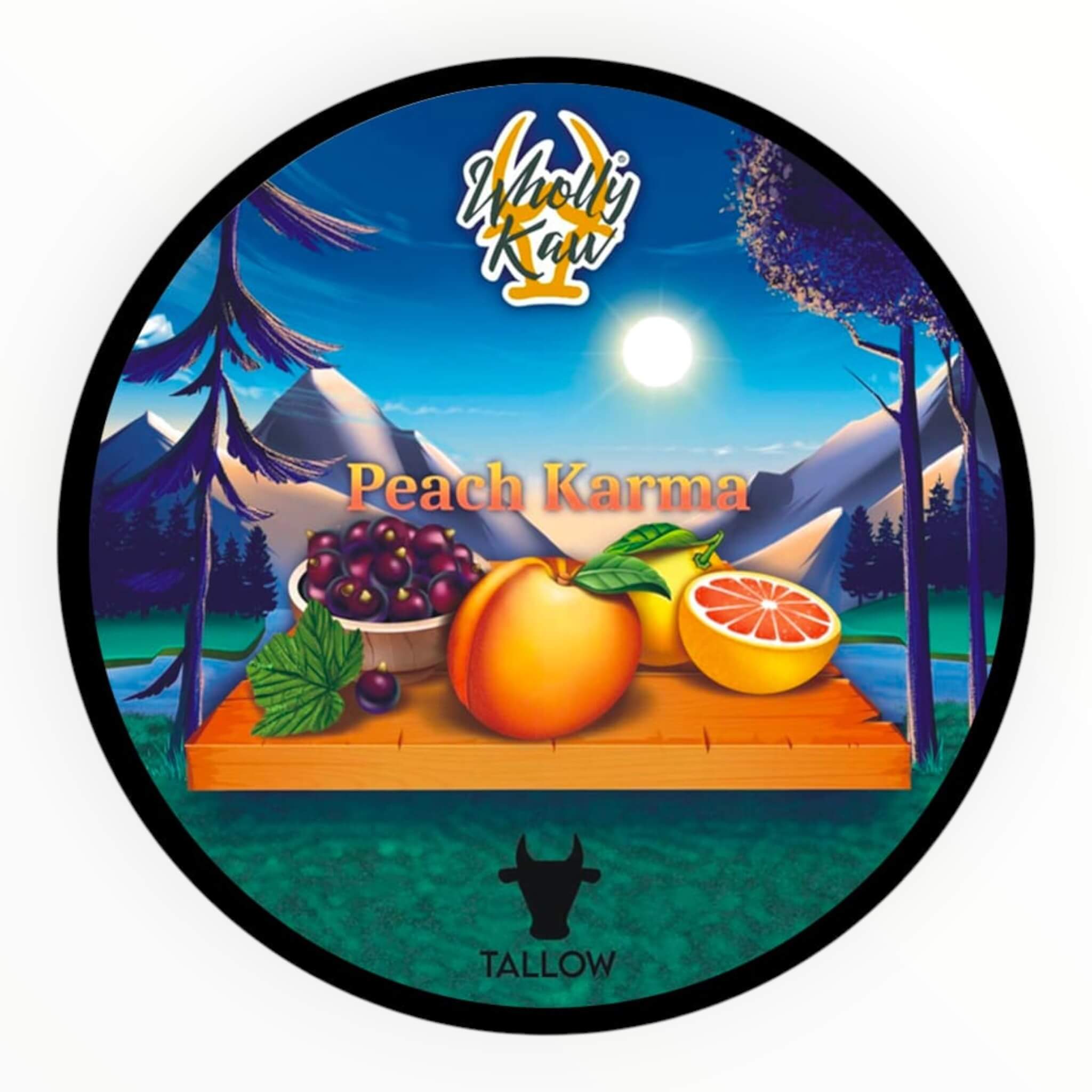 Wholly Kaw Barbersæbe  Peach Karma  114