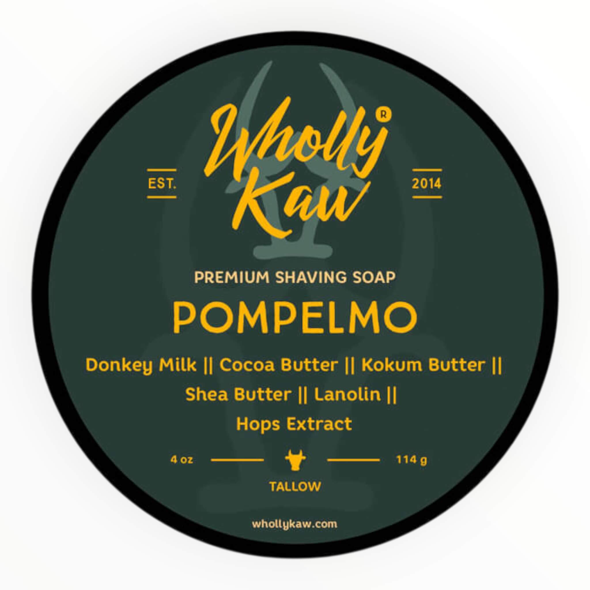 Wholly Kaw Barbersæbe  Pompelmo  114