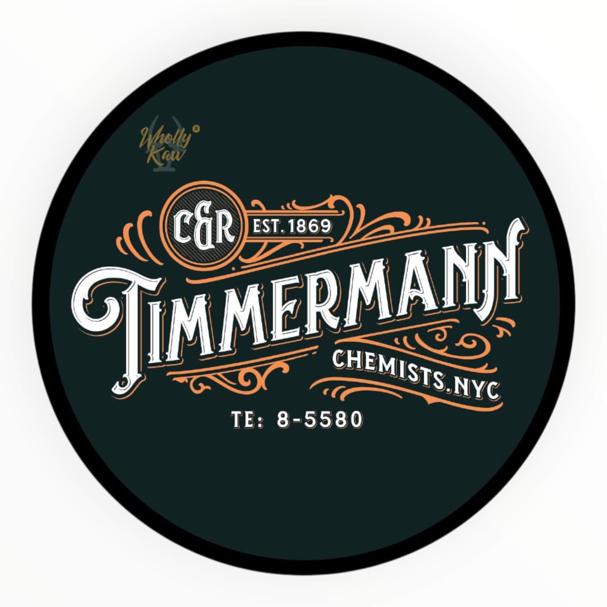 Wholly Kaw Barbersæbe  Timmermann Black  114