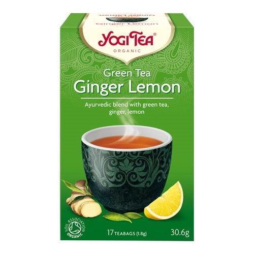 Yogi Green Tea Ginger Lemon    17 Br
