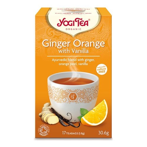 Yogi Tea Ginger Orange With Vanilla    17 Br