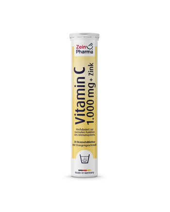 Zein Pharma  -vitamin 1000 Mg Brusetablet 20 Stk   Kosttilskud Til Voksne