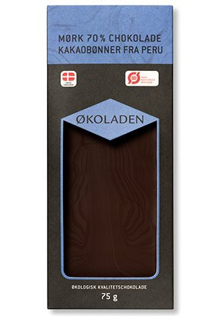 økoladen Chokolade Mørk 70     75g