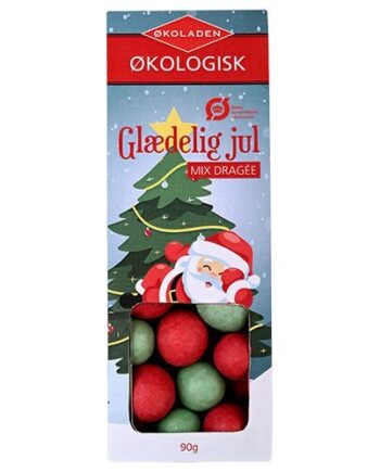 økoladen Glædelig Jul Mix Dragée    90g