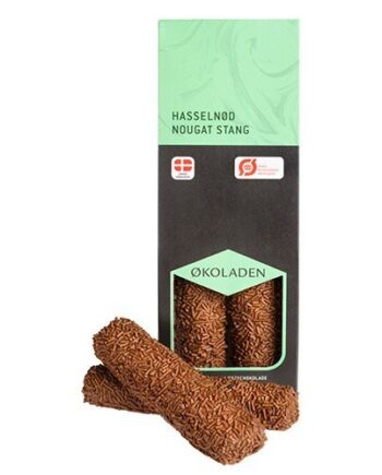 økoladen Nougat Stang Hasselnød    75g