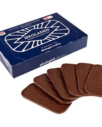 økoladen Pålægschokolade Mørk 70     120g