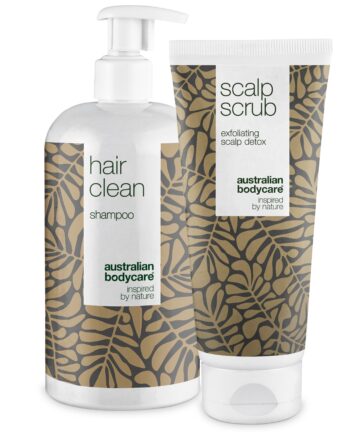 -pak Til Bumser   Hovedbunden    Hovedbundsscrub Og Tea Tree Shampoo Til Uren Hud   Hovedbunden