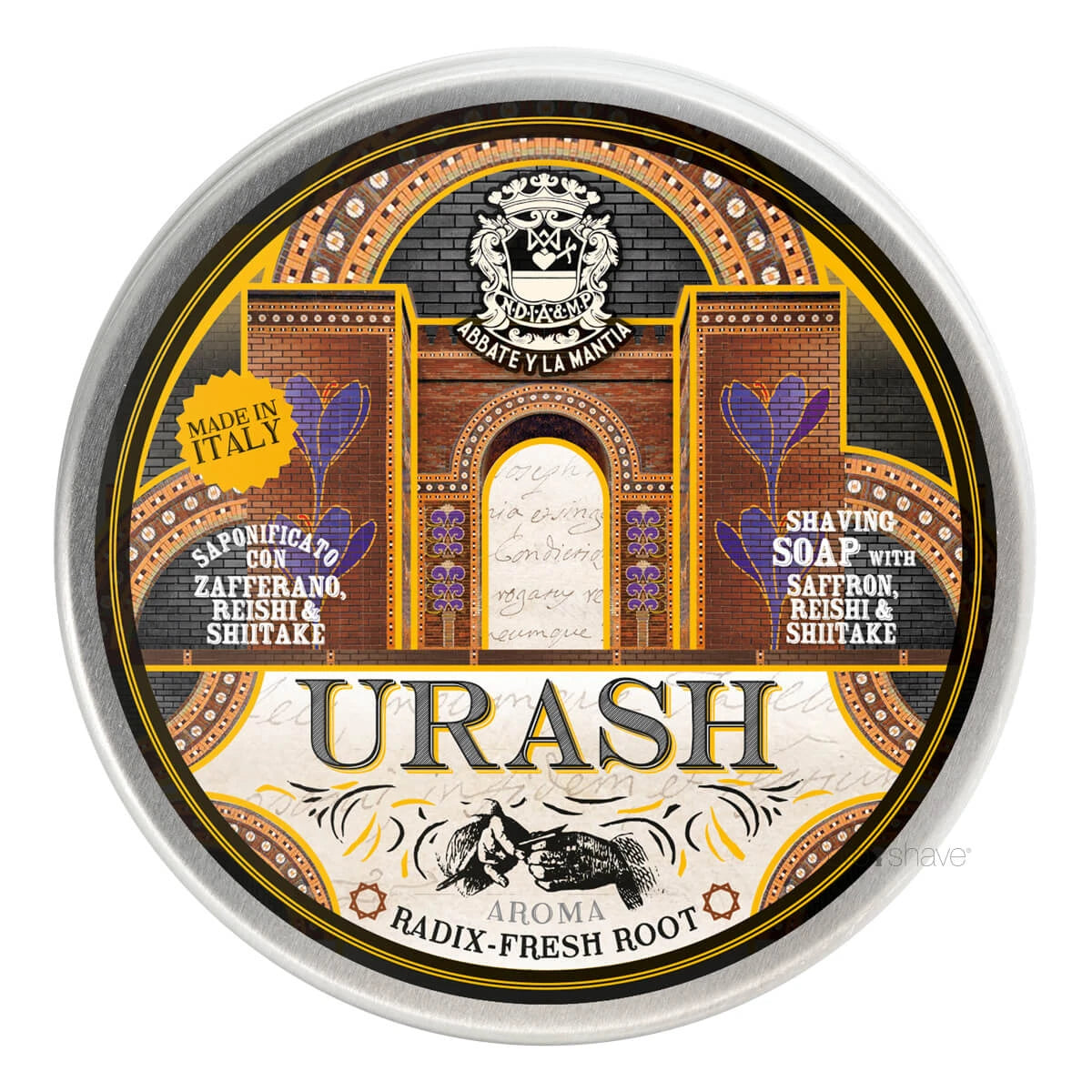Abbate   La Mantia Barbersæbe  Urash  200 Ml
