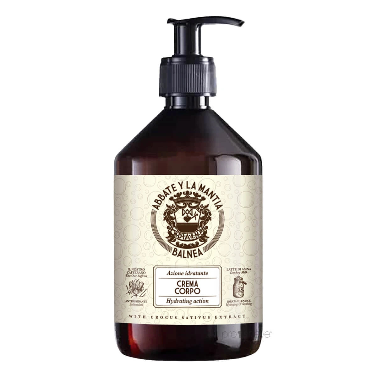 Abbate   La Mantia Body Creme  Kvinder  500 Ml