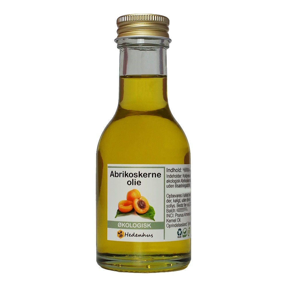 Abrikoskerneolie økologisk Liter