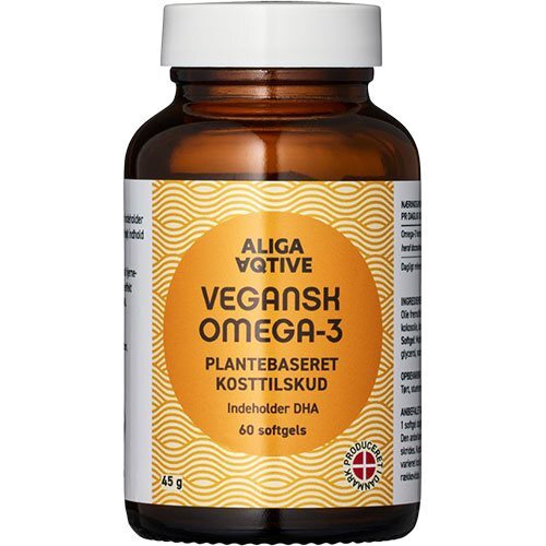 Aliga Aqtives Vegansk Omega- Softgel 60kap