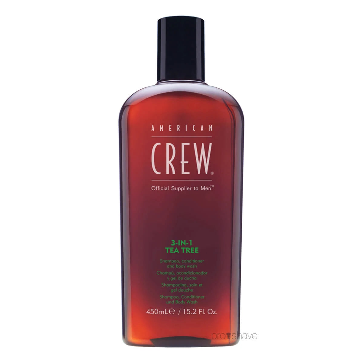 American Crew  -in-  Tea Tree Hair   Body Shampoo  450 Ml