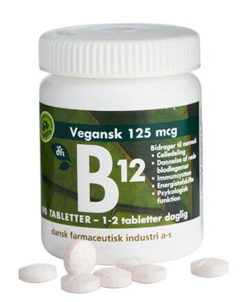 B12 125 Mcg 90 Tabletter