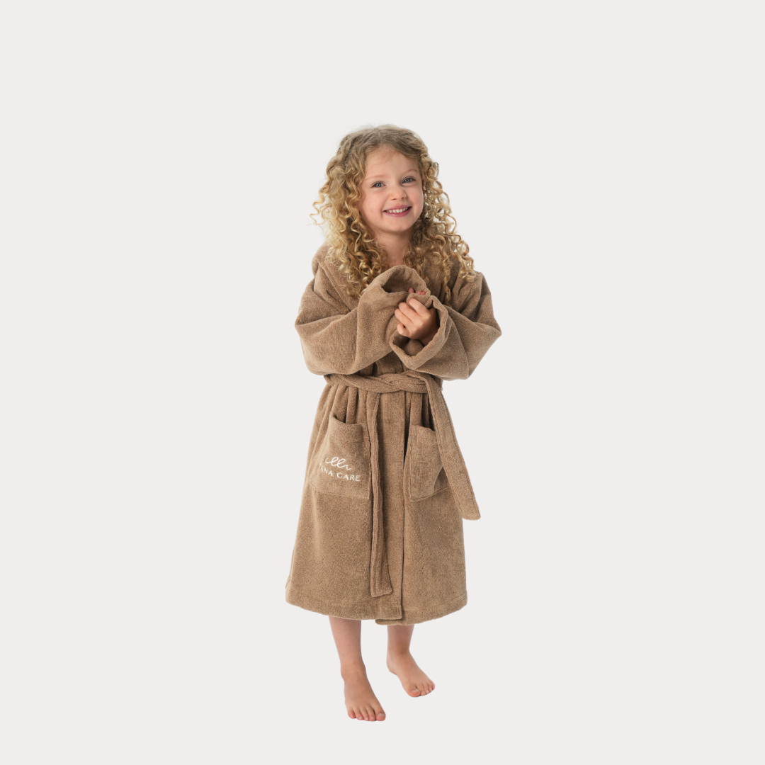 Bathrobe Child