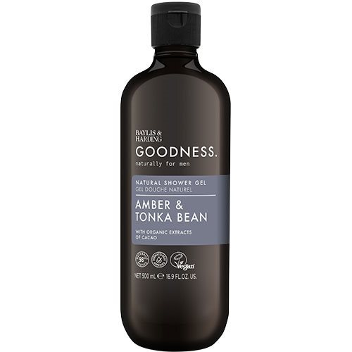 Baylis Harding Men Amber Tonka Bean Shower Gel 500ml