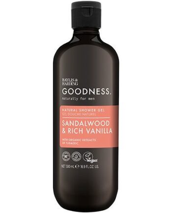 Baylis   Harding Men  Sandalwood   Rich Vanilla Shower Gel 500 Ml