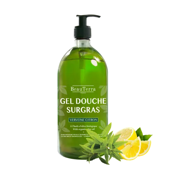 Beau Terra Ultra Rich Shower Gel Lemon Verbana  1000ml