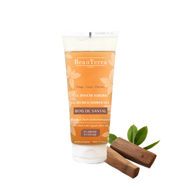 Beau Terra Ultra Rich Shower Gel Sandalwood  200ml