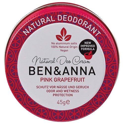 Ben Anna Deo Cream Pink Grapefruit 45 Gram