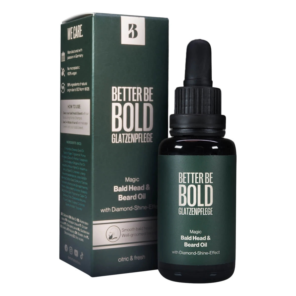Better Be Bold Magic Bald Head Beard Oil 30 Ml