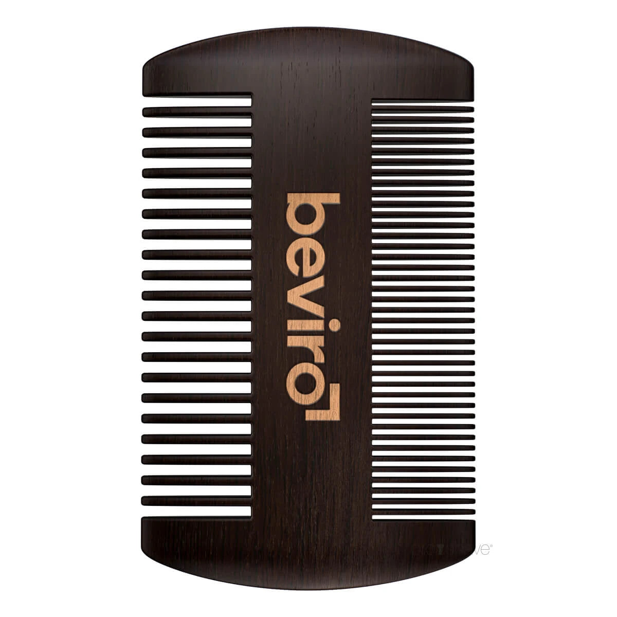 Beviro Beard Comb  Pear Wood