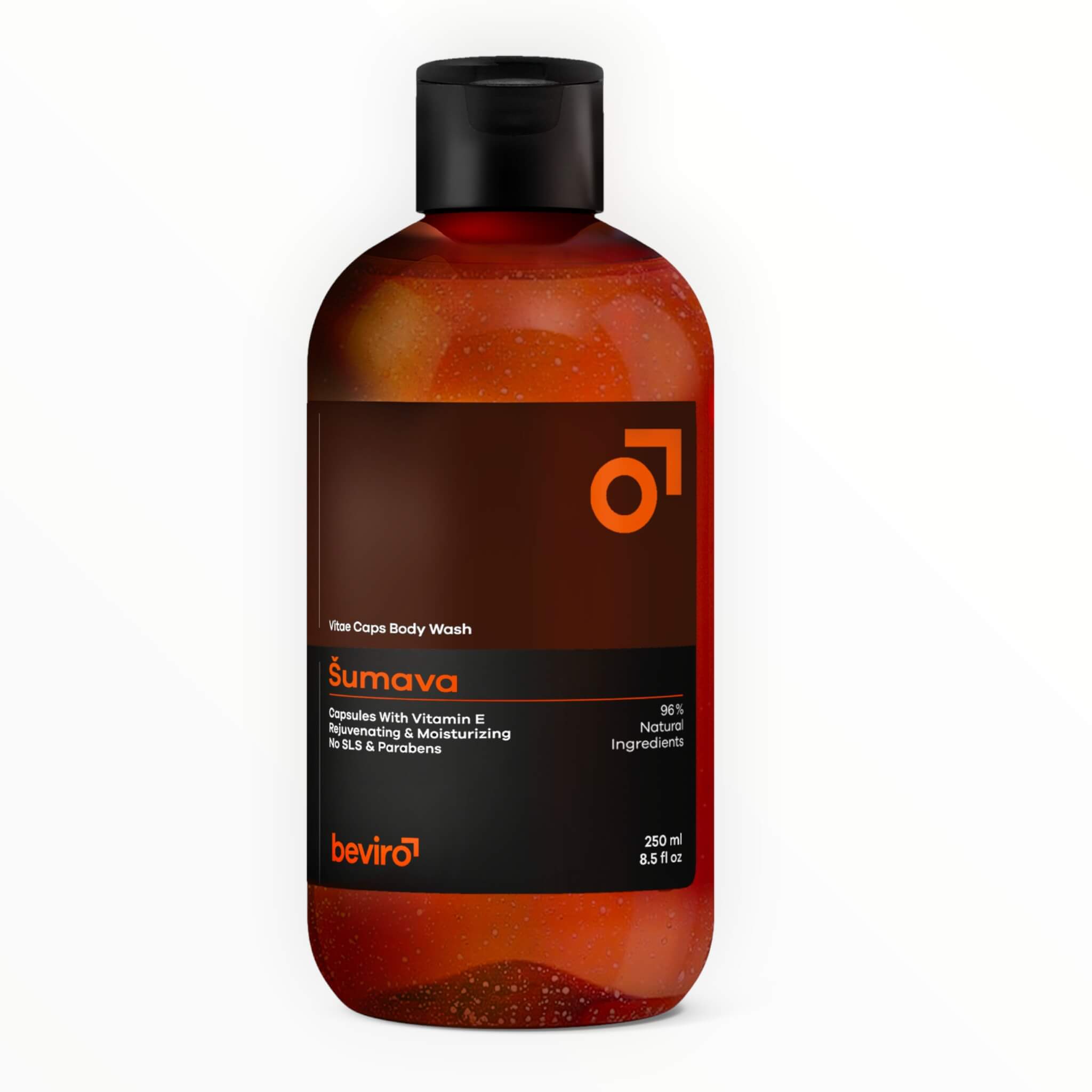 Beviro Natural Body Wash    Umava  250 Ml
