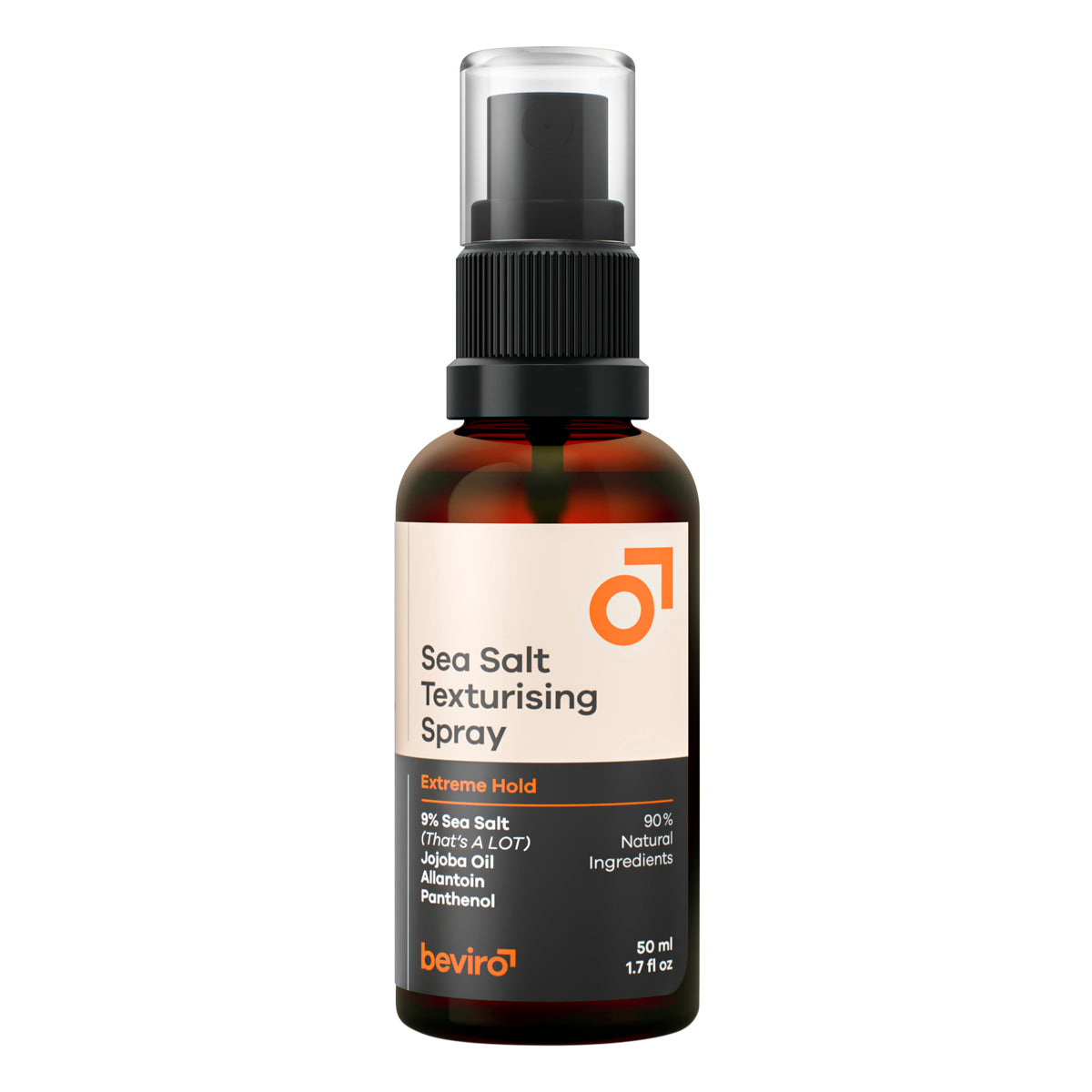 Beviro Sea Salt Spray Extreme Hold Rejsestørrelse 50 Ml