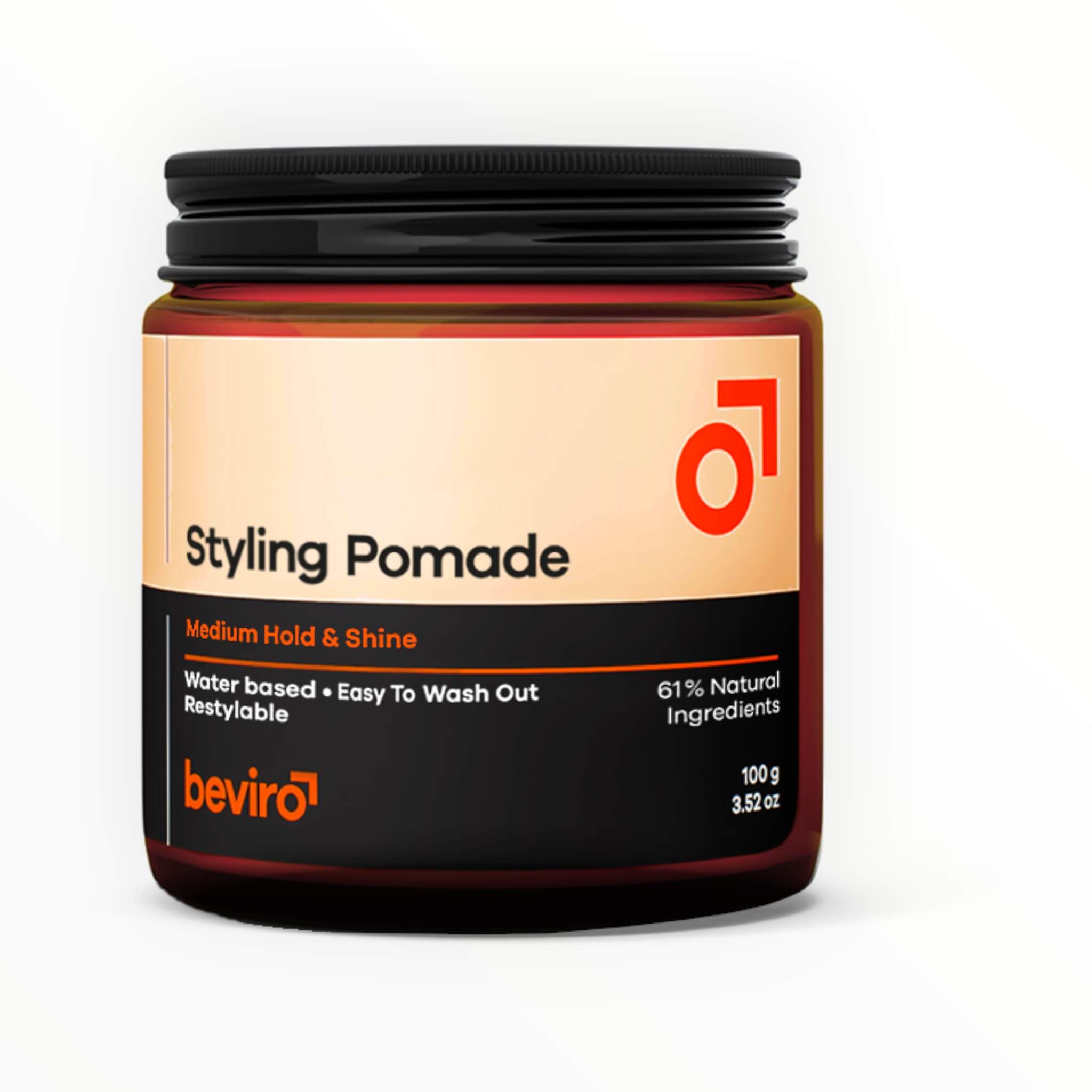 Beviro Styling Pomade  Medium Hold   Shine  100