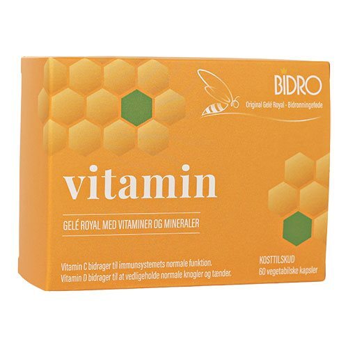 Bidro Vitamin 60 Veg Kapsler