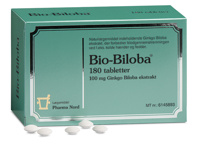 Bio-biloba Pharma Nord 180 Tabletter