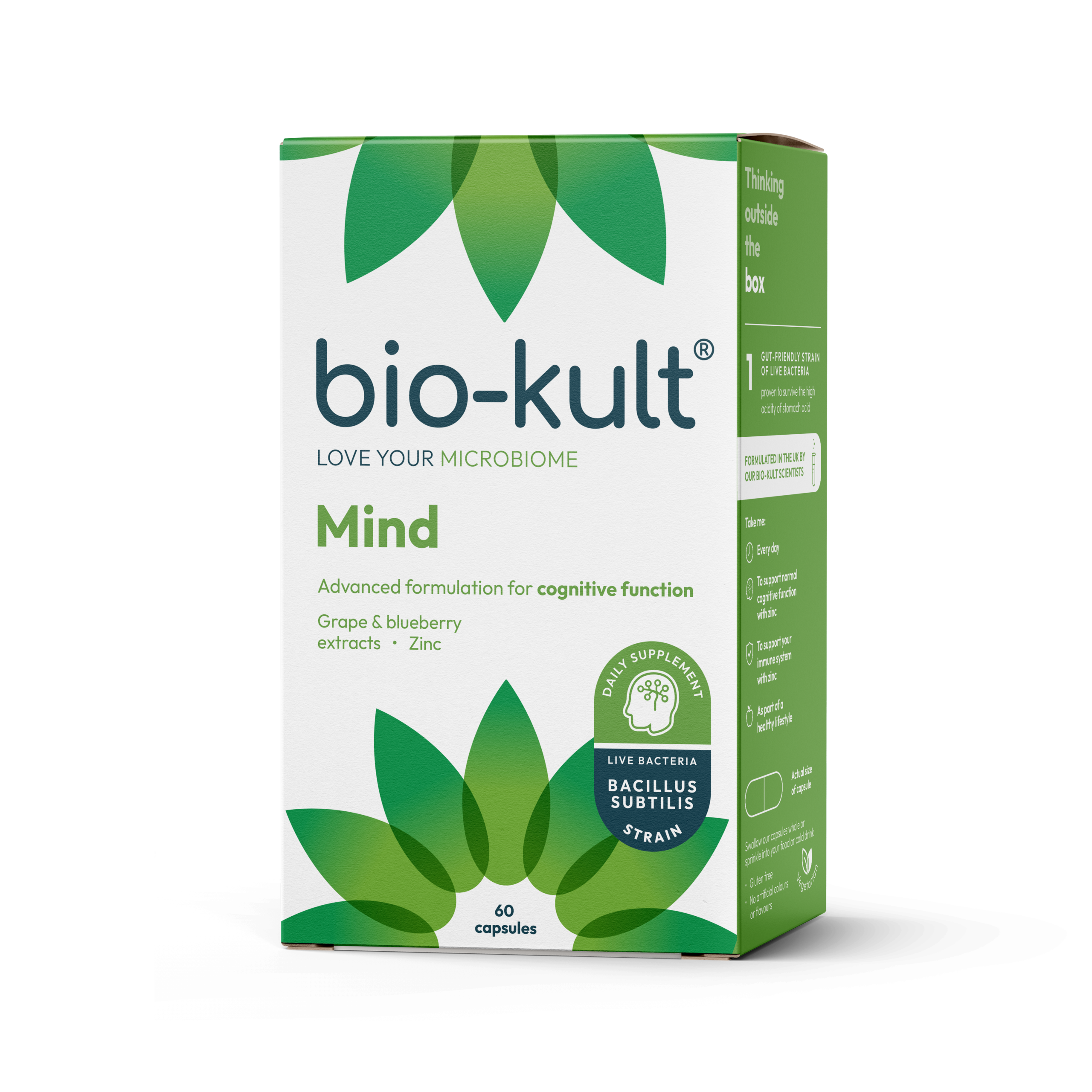Bio-kult Mind 60 Kapsler For 399 -