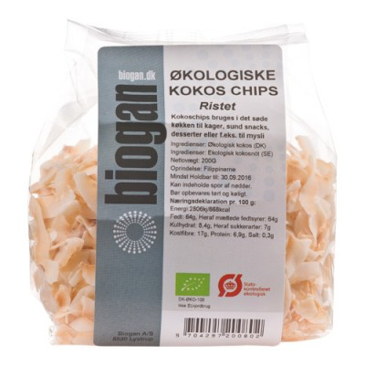 Biogan Kokoschips Ristet