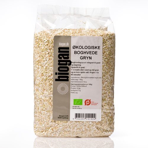Boghvedegryn økologisk 750 Gram