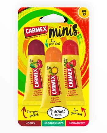 Carmex Læbepomade  Mini Tubes  Spf 15