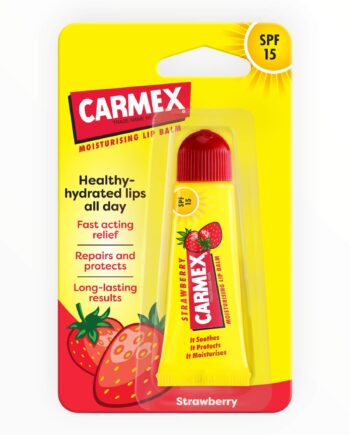 Carmex Læbepomade  Strawberry Tube  Spf 15  10