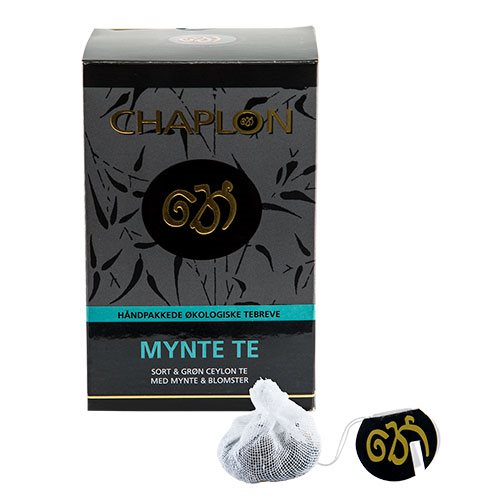 Chaplon Mynte Sort Grøn Te 15 Breve