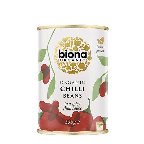 Chilli Beans Røde Kidneybønner Chili økologisk 395 Gram