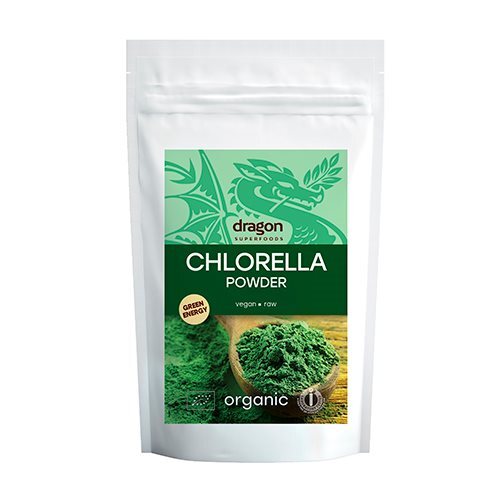 Chlorella Pulver økologisk 200 Gram
