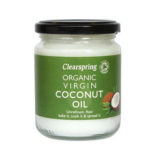 Clearspring Kokosolie økologisk 200 Gram